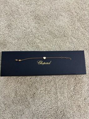 Chopard Women's Rose Gold Happy Heart Mother of Pearl Bracelet